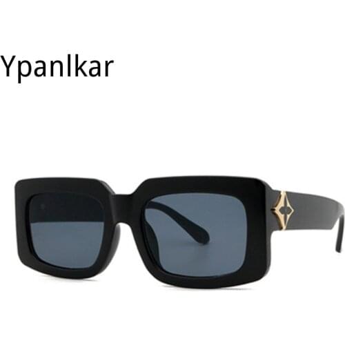 2021 New Little Red Book Square Modern Fashion Small Frame Sunglasses Men and Women Personality Trend Sunglas