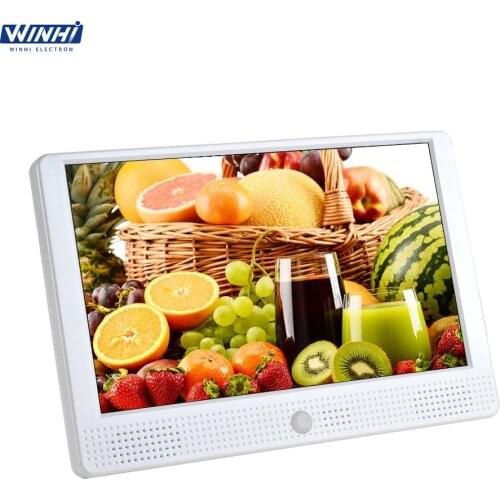 New Design 10.1 Inch Auto Loop Play Usb Sd Media Player Motion Sensor Detects Playback Lcd Screen Digital Video Advertising Disp