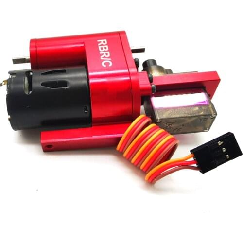 Full Metal Two-speed Gearbox Set for WPL JJRC MN RC Climbing Car Speed Change Gear Box DIY Upgrade Parts