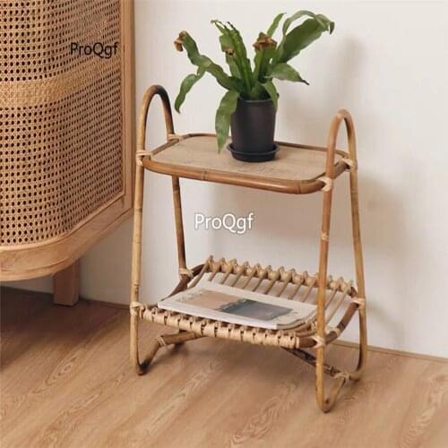 Prodgf 1 Set Simple style rattan storage small sofa side table