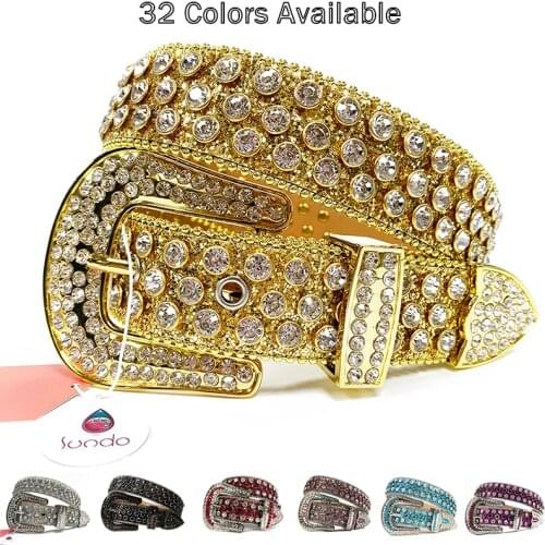 Fashion Luxury Diamond Studded Gothic Female Belt Goth Mens Belt Punk Belts Free Shipping Belt For Coat Luxury Woman Belt