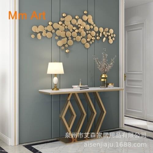 Nordic Light Luxury Console Tables Marble New Chinese Console Side Table Modern Minimalist