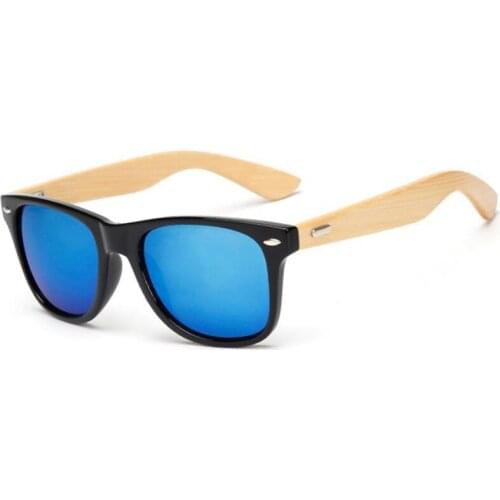 Wholesale Price Bamboo Foot Sunglasses Men Wooden Sunglasses Women Brand Designer Original Wood Sun Glasses
