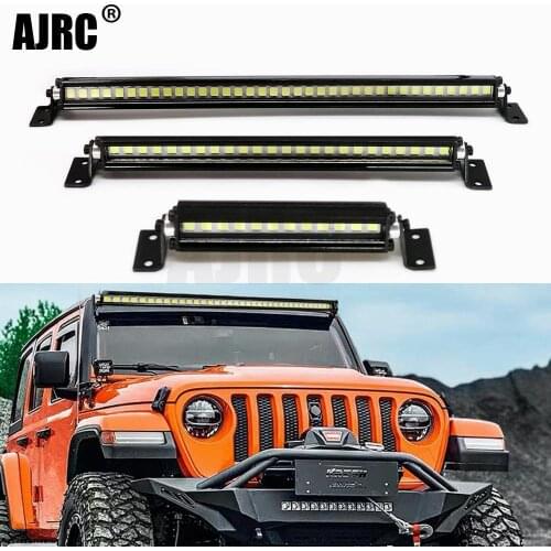New RC Car Roof Lamp 24 36 LED Light Bar for 1/10 RC Crawler Axial SCX10 90046/47 SCX24 Jeep Wrangler D90 TRX4 Rubicon Body