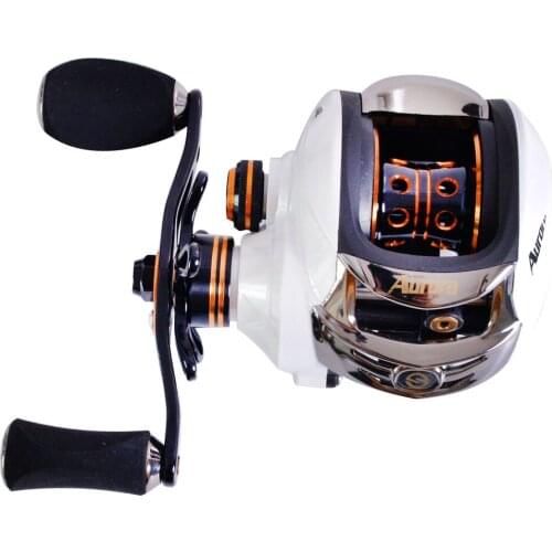 Brake System 6.3:1 Gear Ratio 11+1BB Right/Left Hand Baitcasting Reel High Speed Lure Fishing Reel with Centrifugal