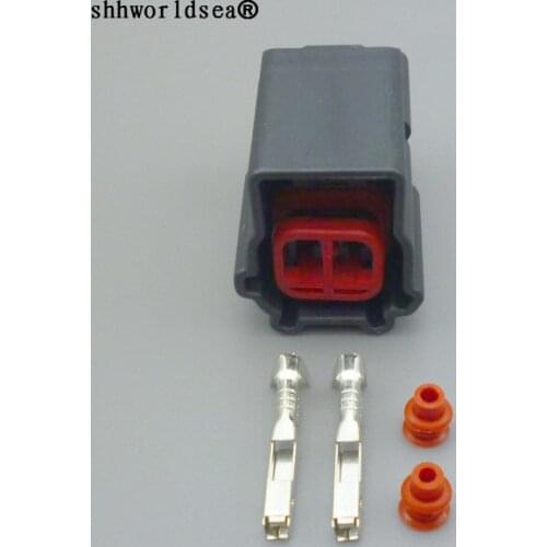 Worldgolden 2pin 1.5mm for Ford 3U2Z-14S411-EKB Waterproof Auto Air temp sensors connector EPC E-4995