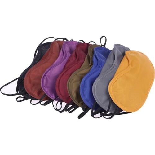 10PCS Eye Aid Travel Rest Eye Cover Sleeping Mask Aviation Sleep Mask Unisex Fashion Portable Elastic Bandage Hot
