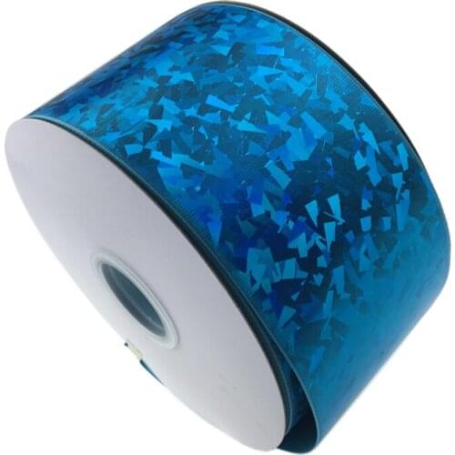 75mm Custom Hologram Grosgrain Ribbon Printed for Girls Hair Bows Teens Hair Accessories