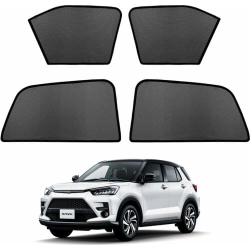 Car Window Shade For Toyota New Rise RAIZE 2019 2020 2021 Mesh UV Protection Window Sunshade Car Curtain Accessories