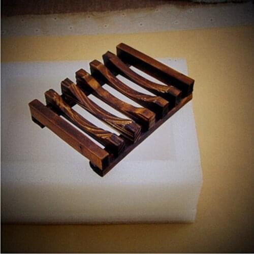 Home Bathroom Supplies Container Wash Shower Soap Storage Racks Shower Dish Wooden Soap Case Holder Box Case