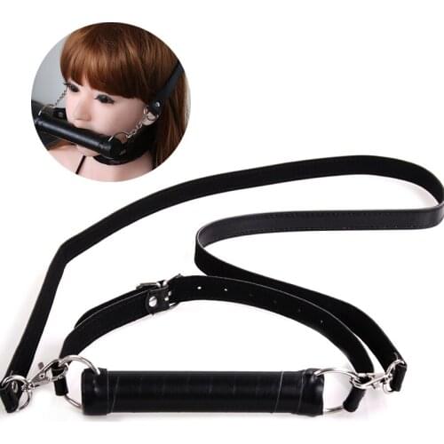 Mouth Gag Oral Sex Fetish Slave Gag Cosplay Bondage Restraint Mouth Plug bdsmBDSM Sex Products Adult Game Sex Toys For Couples
