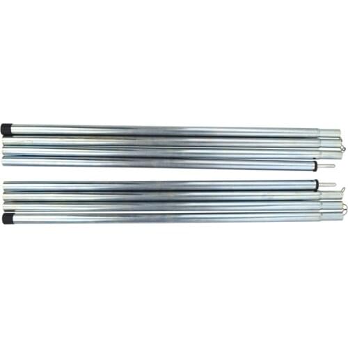 Camping Awning Rod Stand Extending Camping Tent Poles Support Rod Outdoor Beach Tent Accessories Garden Shelter