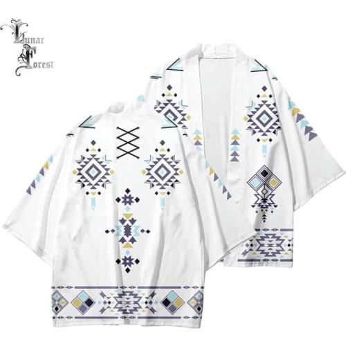 Ala Mhigo Cute Cardigan Japanese Kimono Haori Yukata Cosplay Women/Men kimono Summer Shirt Short Sleeve Streetwear Loose