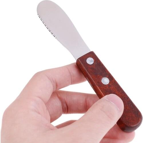 New 2019 Scraper Spreader Breakfast Tool Kitchen Accessory Stainless Steel Cutlery Spatula Butter Knife