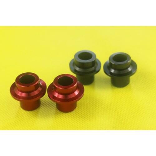 Powerway CX32 front hub M12*100mm end caps for 4 in 1 PHB-CX32 black or red alloy thru axle adaptors converters side caps