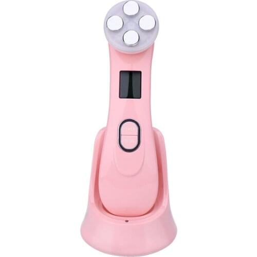 RF Skin Rejuvenation Beauty Apparatus Portable Five-color Light Micro Current LED Display Whole Body Photon Beauty Apparatus