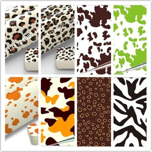 Sugar Stamp Chocolate Transfer Paper For Cake , Chocolate Decorating Tools,Kitchen Chocolate Baking Tool, leopard print pattern