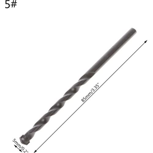 Tungsten Carbide Drill Bit Masonry Tipped Concrete Drilling 4/5/6/8/10mm Power Tool Accessories K9FA