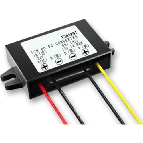 High Quallity 24V to 12V 1A 1.5A DC Step-Down Module 24V To 12V Power Converter Step Down