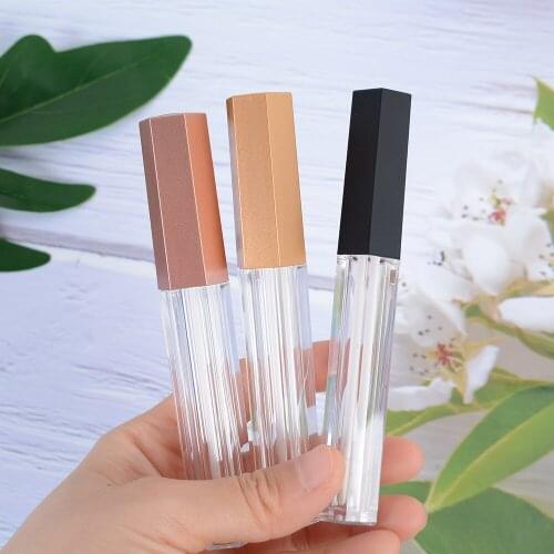 1pcs 4ml Empty Lip Gloss Tubes DIY Lip Glaze Bottle Sample Vials Women Girls Beauty Makeup Tool Refillable Bottles Make Up Tools
