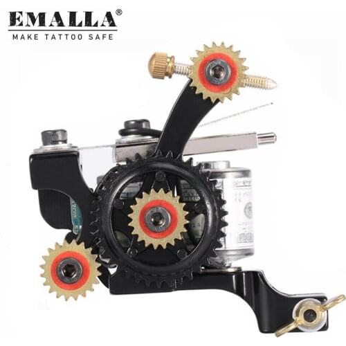 1PCS Coil Tattoo Machine Professional 10 Warps Coils Tattoo Liner & Shader Supplies Tattoo Gun For Tattoo Supply Free Shipping