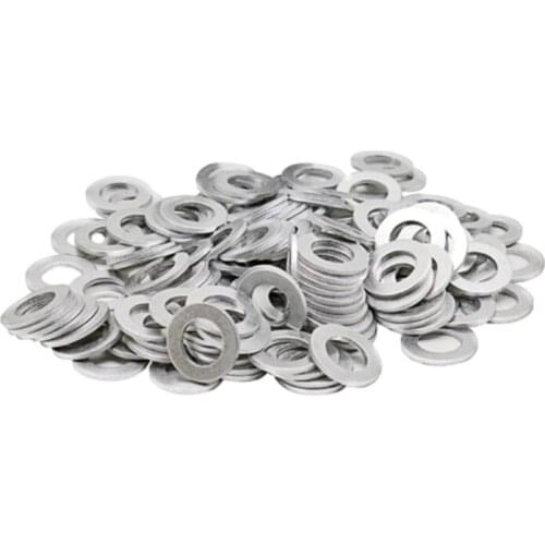 100PCS Oil Drain Plug Gaskets Crush Washers Seals Rings 12mm Hole for Toyota for Scion for Lexus 90430-12031 9043012031