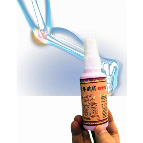 100% Snake Venom Active Meridians Essential oil Lumbar Cervical Spondylosis Plaster Cobra venom Balm Spray 85ml