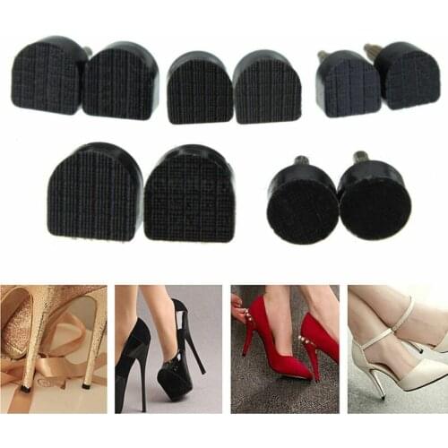 60 pcs/bag ( 5 Different Size ) High Heel Shoe Repair Tips Taps Dowel Lifts Replacement