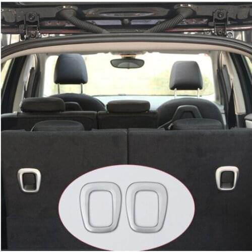 ABS Chrome The Third Row Handle Frame Trim For BMW 2 Series 7 Seats F45 F46 218i 2015-2017 Car Accessories