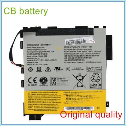 Original quality Laptop Battery For L13S2P21 Battery L13M2P23 battery for 2ICP5/67/123 121500232 Miix2 11-ITH MIIX-2 11