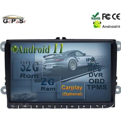 9'' Android 10 Car radio GPS Multimedia Player for Volkswagen Skoda Octavia Golf 5 6 touran passat B6 Jetta polo tiguan stereo
