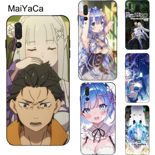 MaiYaCa Re Zero Season 2 Case For Huawei Honor 10i 7A Pro 7C 8A 8C 8S 8X 9X 9 10 Lite 20 Pro Nova 5T Y6 Y9 Y7 2019