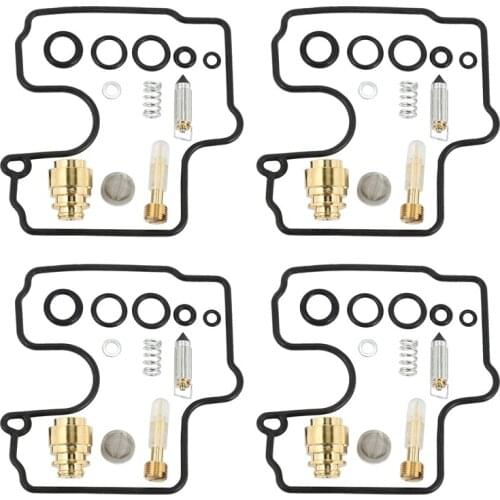 For Kawasaki Ninja ZX6R 1998-2002 ZZR600 2005-2008 ZX 600 Carburetor Carb Repair Kit Float Valve Bowl Gasket Ring Set