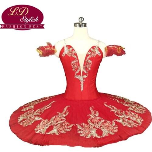 Fire Bird Classical Ballet Tutu Costumes Ballet Dance Apperal Stage Performance Tutus Ballet Dancing Skirt Ballet Dresses