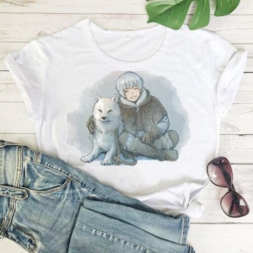 T-shirt To Your Eternity Anime Clothes Womens Tops Fushi Joaan Graphic Women T-shirt Fumetsu No Anata E Manga Harajuku Tshirt