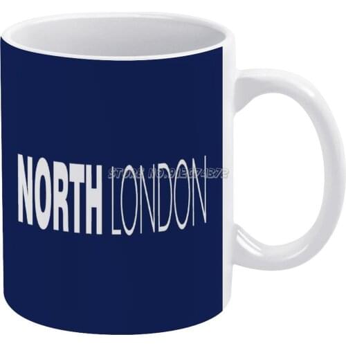 North London Coffee Mugs Ceramic Personalized Mugs 11 Oz White Mug Tea Milk Cup Drinkware Travel Mug Spurs Coys North London