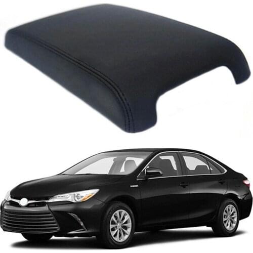Car Center Console Lid Armrest Cover Protective Cover Interior Decoration for 2012-2017 Toyota Camry Accessories
