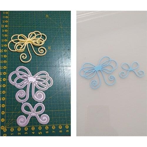 Bow Metal Cutting Dies Stencils for DIY Scrapbooking photo Album stamps Decorative Embossing Folder Paper Card