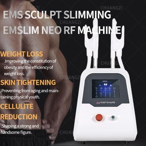 2021 Newest Original Professional Body Slimming Muscle Building hiemt Tesla Ems Electric Magnetic Muscle Stimulator Machine