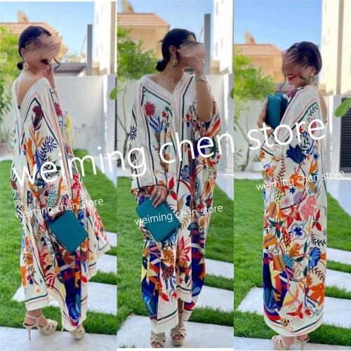 3colors V-Neck New fashion dress ,Elegant oversized Dress african print dresses for ladies/women