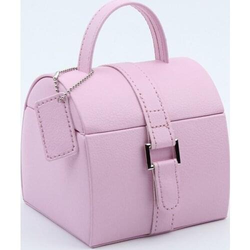 Jewelry Box European Style Princess Simple Double Layer Jewelry Storage Box Large Capacity Earrings Rings Jewelry Organizer