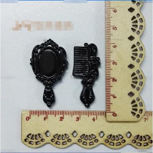 DIY Silicone Comb mirror Mold Making Jewelry Resin Casting Mould Craft Tool Transparent Silicone Mold Crystal Silicon Mold