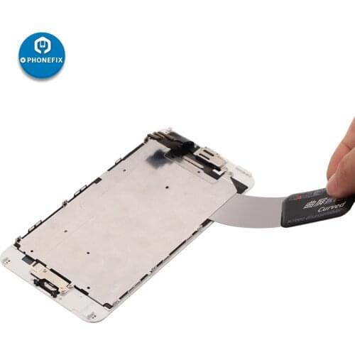 Cell Phone Curved LCD Screen Spudger Opening Pry Card Tools Ultra Thin Flexible Mobile Phone Disassemble Steel Metal Knife