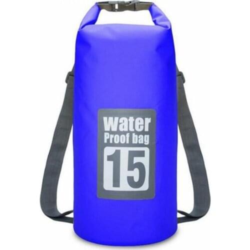5L 20L Swimming Drifting Waterproof Dry Beach Bags Bucket Portable Backpack Shoulder Rafting Canoe Storage Travel Tote Bag