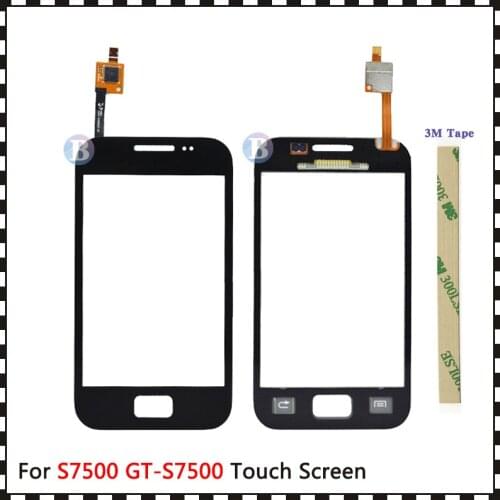 High Quality 3.65" For Samsung Galaxy Ace Plus S7500 GT-S7500 Touch Screen Digitizer Sensor Outer Glass Lens Panel+Tracking