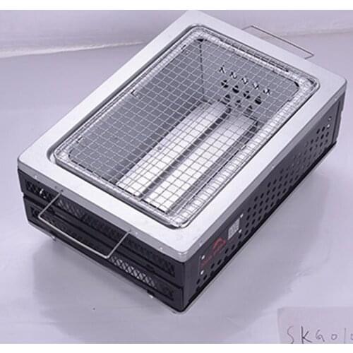 Japanese outdoor grill portable folding charcoal grill home desktop grill strong durable stainless steel