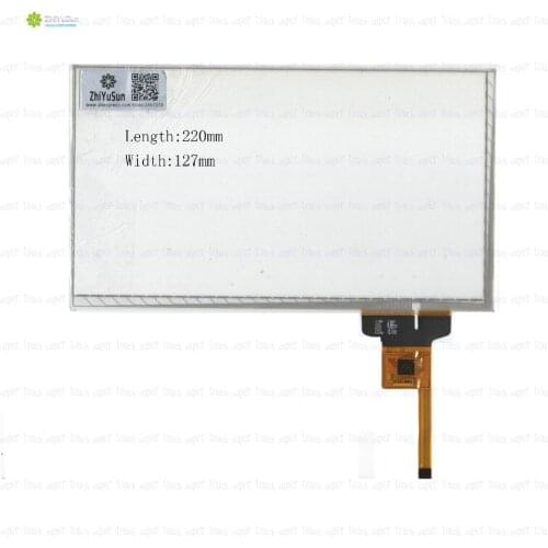 ZhiYuSun GT9271 9Inch 220mm*127mm Capacitive touch screen Panel Digitizer 220*127 For CAR DVD