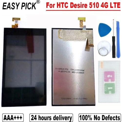 4.7" For HTC Desire 510 4G LTE LCD Display Touch Screen Digitizer Assembly For HTC Desire A11 LCD Screen