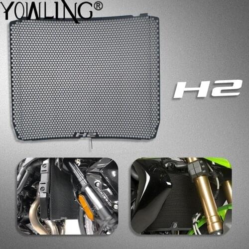 Motorcycle Aluminum Radiator Guard Protector Grille Grill Cover For Kawasaki Ninja H2 SX Performance Tourer 2018 2019 2020 2021