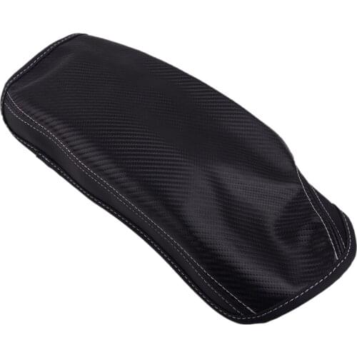 Car Front Center Console Armrest Lid Cover Trim Mat Cap Leather Fit for BMW F30 2014 2015 2016 2017 2018